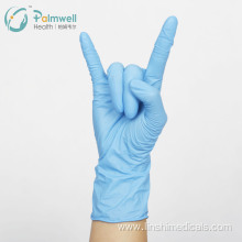 Nitrile Powder Free Disposable Blue Gloves For Working